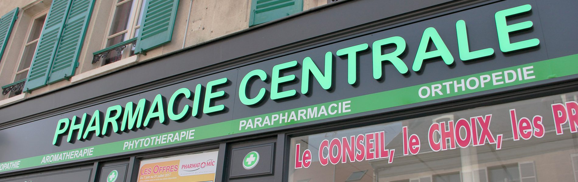 Pharmacie CENTRALE - Image Homepage 3